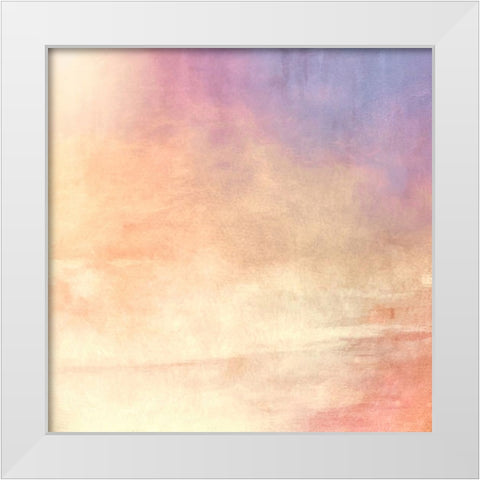 Nomad P White Modern Wood Framed Art Print by Alpenglow Workshop