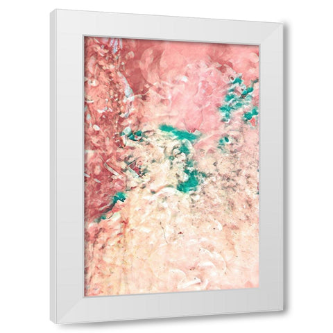 Oasis White Modern Wood Framed Art Print by Alpenglow Workshop