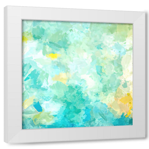 Promise of Spring White Modern Wood Framed Art Print by Alpenglow Workshop