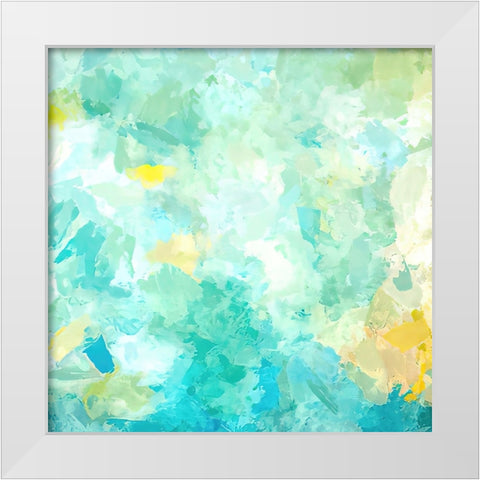 Promise of Spring White Modern Wood Framed Art Print by Alpenglow Workshop