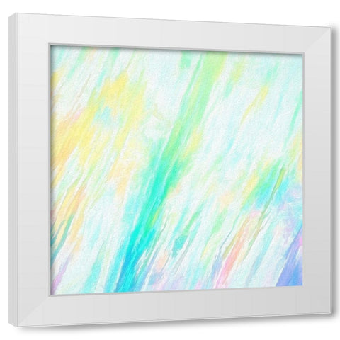 Reflecting Pool White Modern Wood Framed Art Print by Alpenglow Workshop