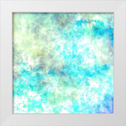 Sky Above White Modern Wood Framed Art Print by Alpenglow Workshop