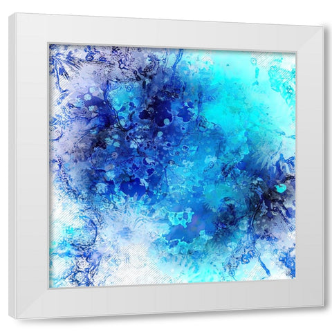 Sleepless Wind White Modern Wood Framed Art Print by Alpenglow Workshop