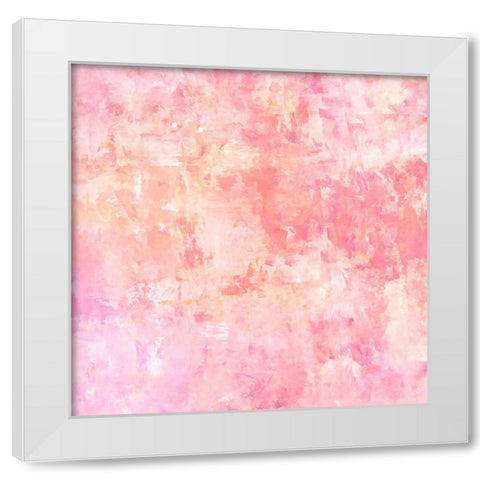 Sunny Spots White Modern Wood Framed Art Print by Alpenglow Workshop