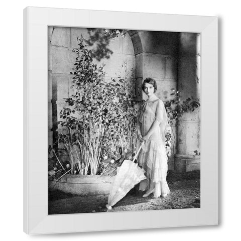 Lillian Gish, Uncle Vanya, 1930 White Modern Wood Framed Art Print by Vintage Hollywood Archive