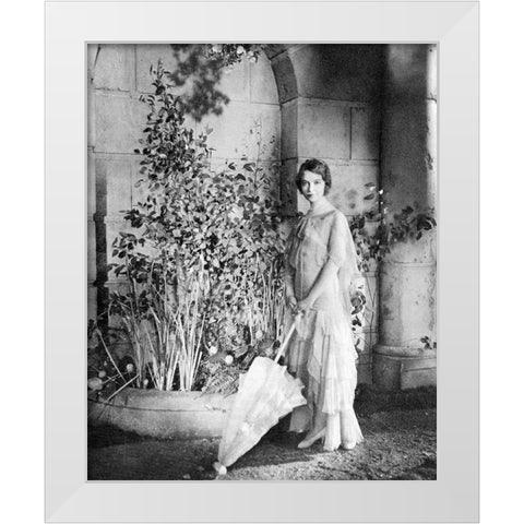 Lillian Gish, Uncle Vanya, 1930 White Modern Wood Framed Art Print by Vintage Hollywood Archive