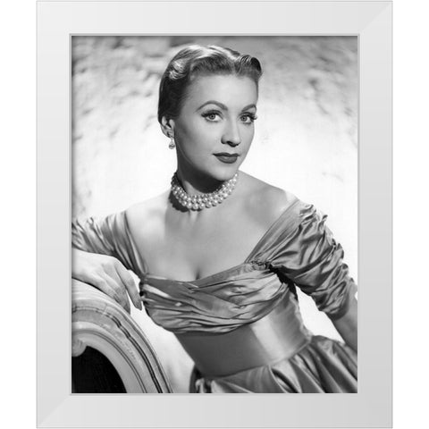 Anne Jeffreys Topper White Modern Wood Framed Art Print by Vintage Hollywood Archive