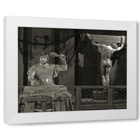 Ben Hur, 1925 White Modern Wood Framed Art Print by Vintage Hollywood Archive
