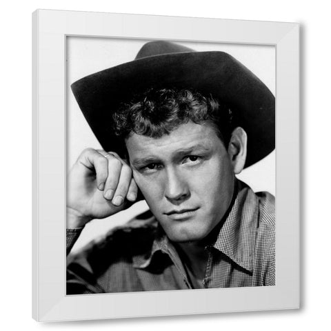 Earl Holliman, The Rainmaker, 1956 White Modern Wood Framed Art Print by Vintage Hollywood Archive