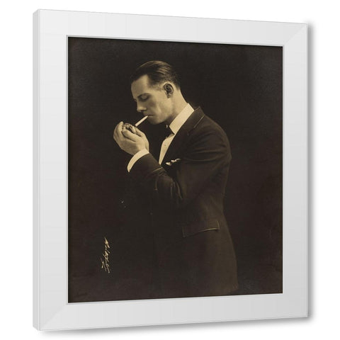 Jack Kammerer White Modern Wood Framed Art Print by Vintage Hollywood Archive