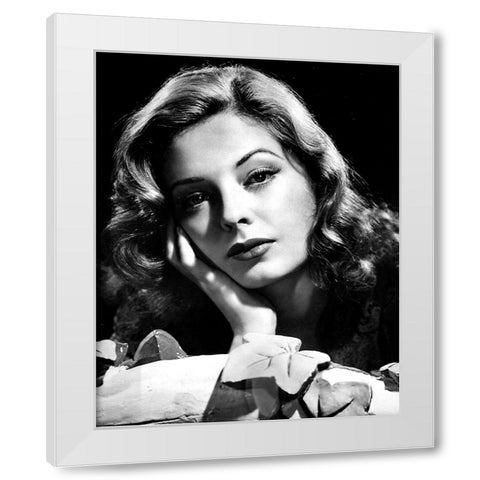 Jane Greer, 1947 White Modern Wood Framed Art Print by Vintage Hollywood Archive