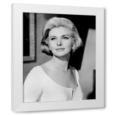 Joanne Woodward, 1971 White Modern Wood Framed Art Print by Vintage Hollywood Archive