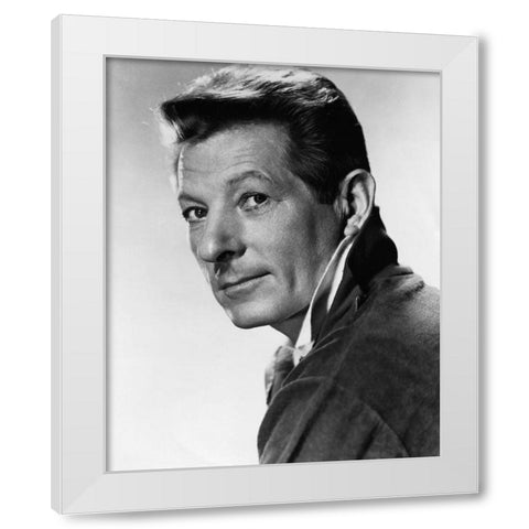 Kaye Danny White Modern Wood Framed Art Print by Vintage Hollywood Archive