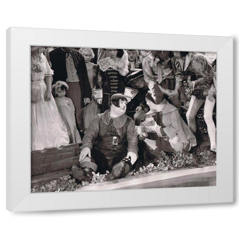 Babes in Toyland White Modern Wood Framed Art Print by Vintage Hollywood Archive