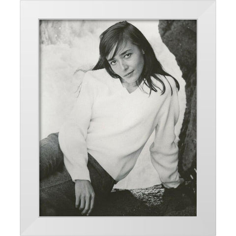 Pina Pellicer, One-Eyed Jacks, 1961 White Modern Wood Framed Art Print by Vintage Hollywood Archive