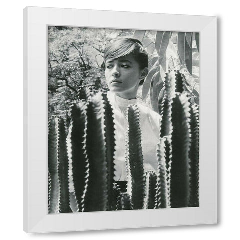 Pina Pellicer, One-Eyed Jacks, 1961 White Modern Wood Framed Art Print by Vintage Hollywood Archive