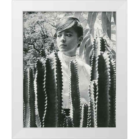 Pina Pellicer, One-Eyed Jacks, 1961 White Modern Wood Framed Art Print by Vintage Hollywood Archive