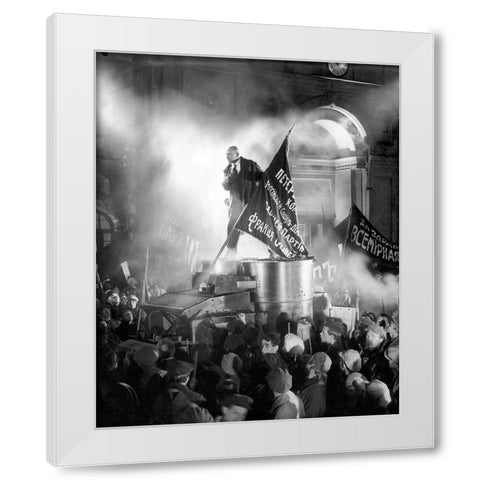 October, 1927 White Modern Wood Framed Art Print by Vintage Hollywood Archive