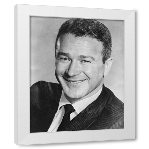 Red Buttons, 1959 White Modern Wood Framed Art Print by Vintage Hollywood Archive