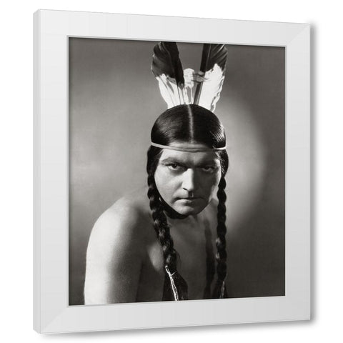 Richard Barthelmess, Massacre White Modern Wood Framed Art Print by Vintage Hollywood Archive