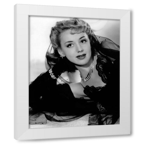 Anne Shirley White Modern Wood Framed Art Print by Vintage Hollywood Archive