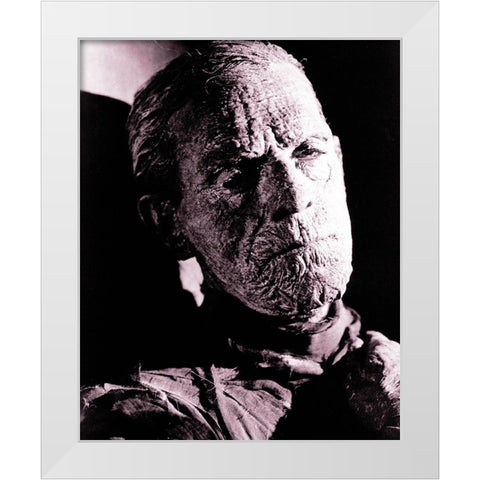 The Mummy, 1932 White Modern Wood Framed Art Print by Vintage Hollywood Archive