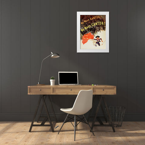 The Kid from Spain-1932 White Modern Wood Framed Art Print by Vintage Hollywood Archive