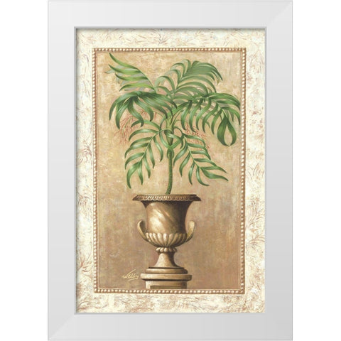 Southern Exposure I White Modern Wood Framed Art Print by Welby