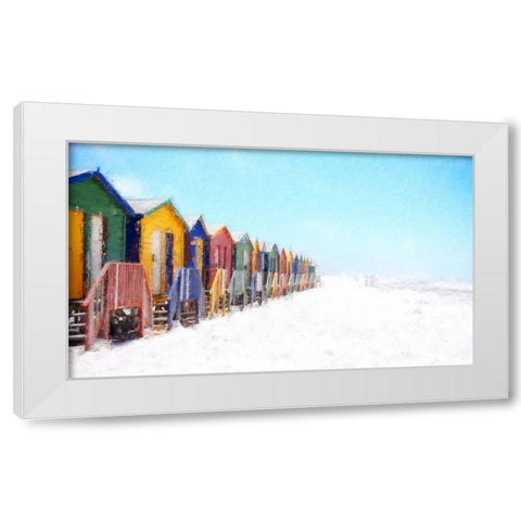 Coastal Series #31 White Modern Wood Framed Art Print by Curinga, Kim