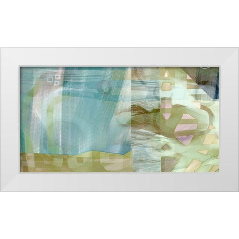 It Takes its Toll White Modern Wood Framed Art Print by Naskrent, Delores