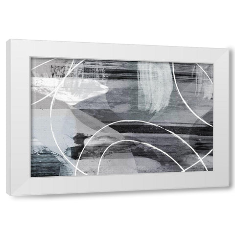 Intimate Legion White Modern Wood Framed Art Print by Naskrent, Delores