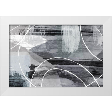 Intimate Legion White Modern Wood Framed Art Print by Naskrent, Delores