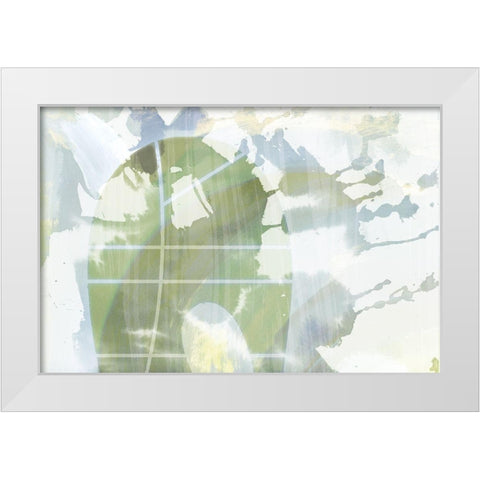 Help or Hinder White Modern Wood Framed Art Print by Naskrent, Delores