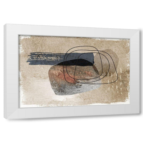 Perfect Performance White Modern Wood Framed Art Print by Naskrent, Delores