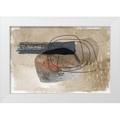 Perfect Performance White Modern Wood Framed Art Print by Naskrent, Delores