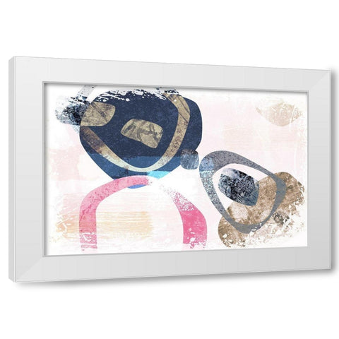 Trinket White Modern Wood Framed Art Print by Naskrent, Delores