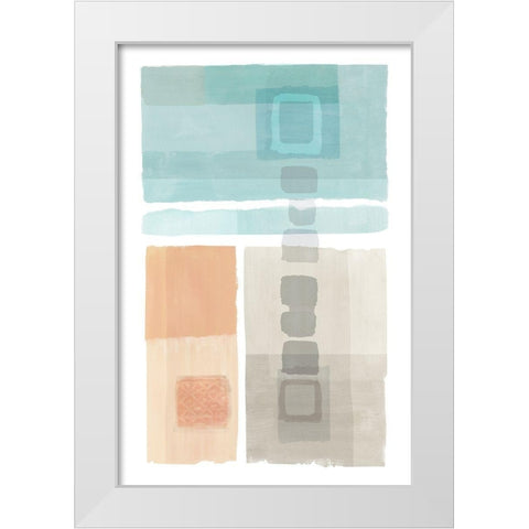 Army Bay I White Modern Wood Framed Art Print by Kouta, Flora