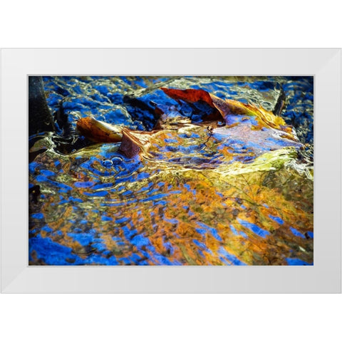 Anagha White Modern Wood Framed Art Print by Cooper, Helena