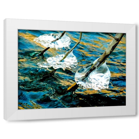 Prosperity White Modern Wood Framed Art Print by Cooper, Helena