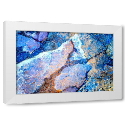 Tracking White Modern Wood Framed Art Print by Cooper, Helena