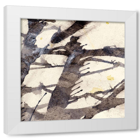 Largo 102 White Modern Wood Framed Art Print by Aryai, Sia