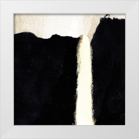 Largo 110 White Modern Wood Framed Art Print by Aryai, Sia