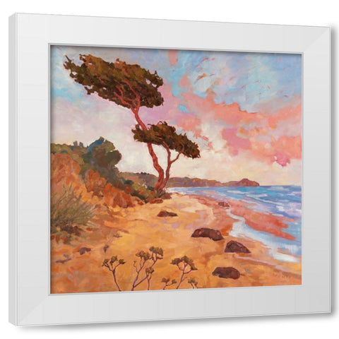 Sea Breeze II White Modern Wood Framed Art Print by Reynolds, Graham