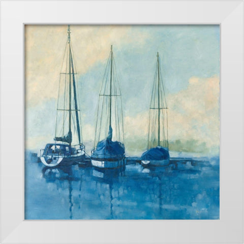 Tied Up I White Modern Wood Framed Art Print by Reynolds, Graham