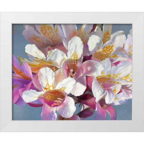 All You Need Is Love White Modern Wood Framed Art Print by Montana, Enzo