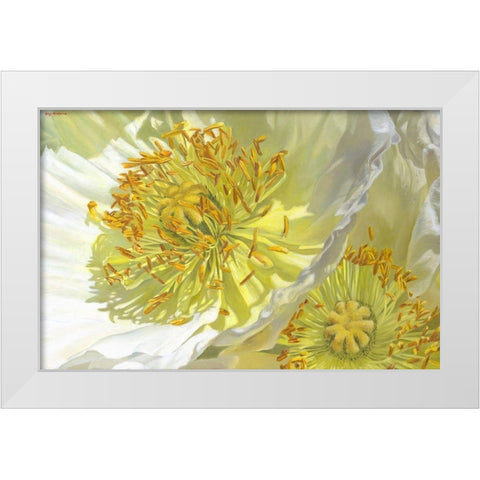 Do You Believe In Magic White Modern Wood Framed Art Print by Montana, Enzo