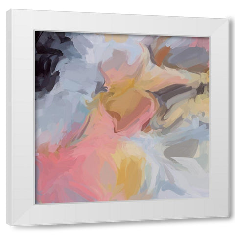 La Jolla II White Modern Wood Framed Art Print by Orlov, Irena