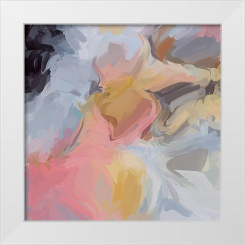 La Jolla II White Modern Wood Framed Art Print by Orlov, Irena