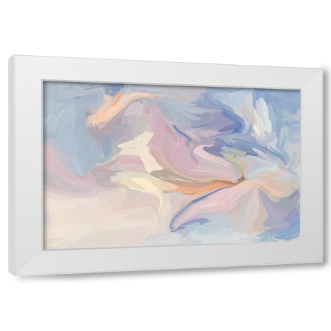 Arctic Drift White Modern Wood Framed Art Print by Orlov, Irena