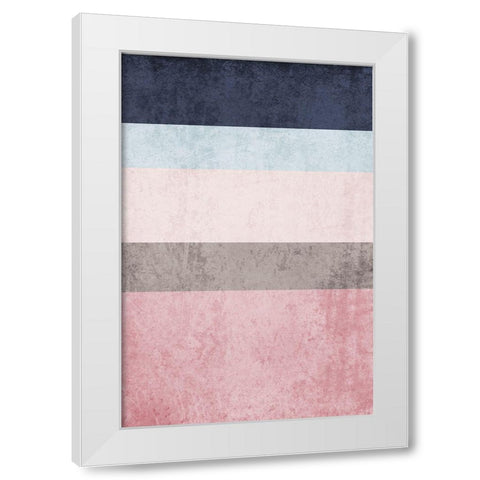 Modern minimalist II White Modern Wood Framed Art Print by Orlov, Irena